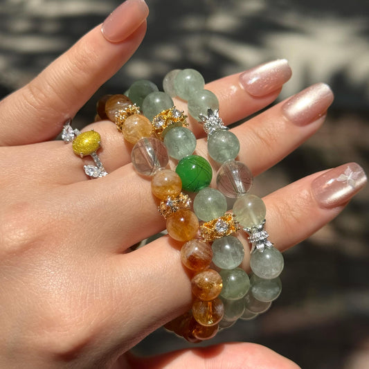 Custom Citrine Hair Keepsake Bracelet, Memorial Hair Jewelry, Pet Hair keepsake, First Time Mom Gift, Remembrance Jewelry